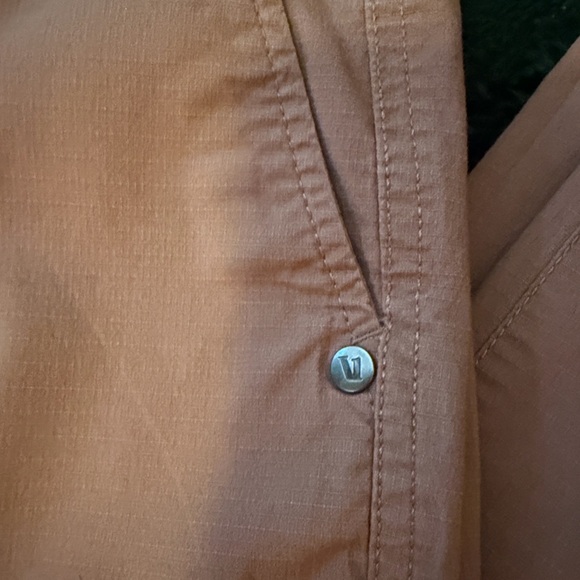 Vuori Ripstop Women’s Climber Pant Chestnut Red Clay Hiking Utility Pants Sz L - Picture 7 of 7